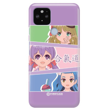 ETUI CLEAR NA TELEFON GOOGLE PIXEL 5XL ANIME-2