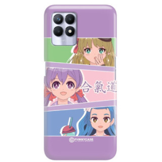 ETUI CLEAR NA TELEFON REALME 8I ANIME-2