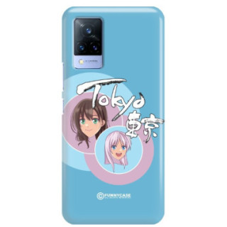 ETUI CLEAR NA TELEFON VIVO V21 ANIME-3