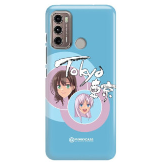 ETUI CLEAR NA TELEFON MOTOROLA MOTO G60 / G40 FUSION ANIME-3