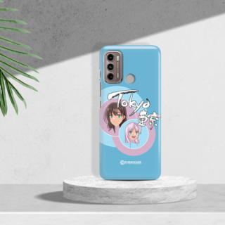 ETUI CLEAR NA TELEFON MOTOROLA MOTO G60 / G40 FUSION ANIME-3