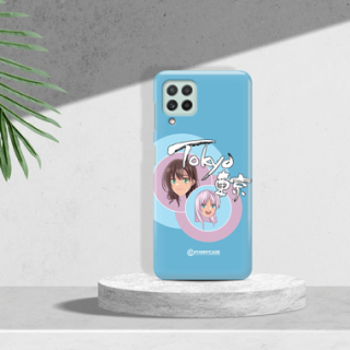 ETUI CLEAR NA TELEFON SAMSUNG GALAXY A22 4G ANIME-3