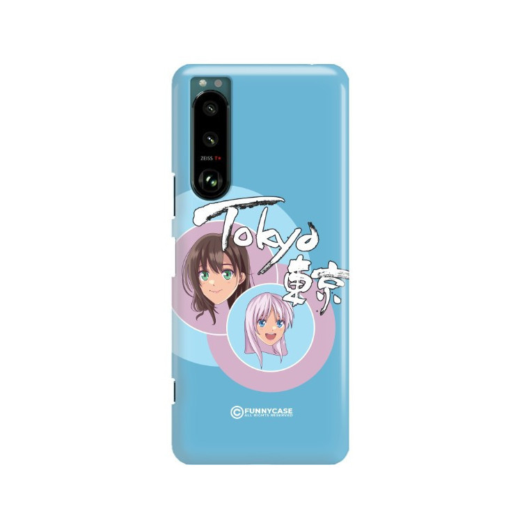 ETUI CLEAR NA TELEFON SONY XPERIA 5 III ANIME-3