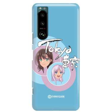 ETUI CLEAR NA TELEFON SONY XPERIA 5 III ANIME-3