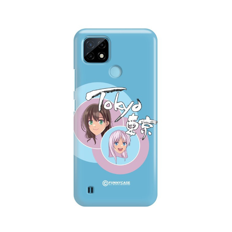 ETUI CLEAR NA TELEFON REALME C21 ANIME-3