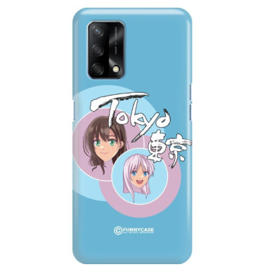 ETUI CLEAR NA TELEFON OPPO A74 4G ANIME-3