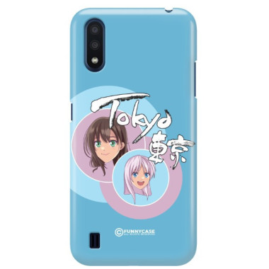 ETUI CLEAR NA TELEFON SAMSUNG GALAXY M01 ANIME-3