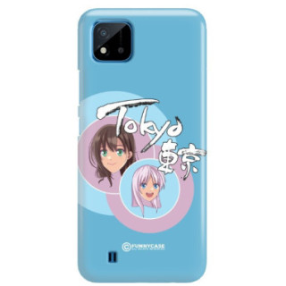 ETUI CLEAR NA TELEFON REALME C20 ANIME-3