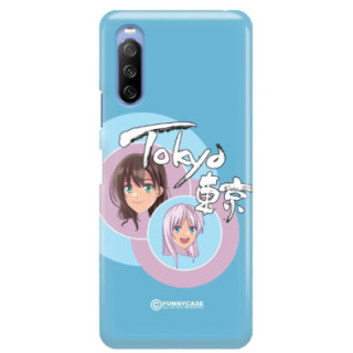 ETUI CLEAR NA TELEFON SONY XPERIA 10 III ANIME-3