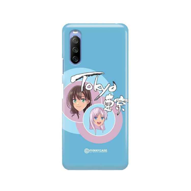 ETUI CLEAR NA TELEFON SONY XPERIA 10 III ANIME-3