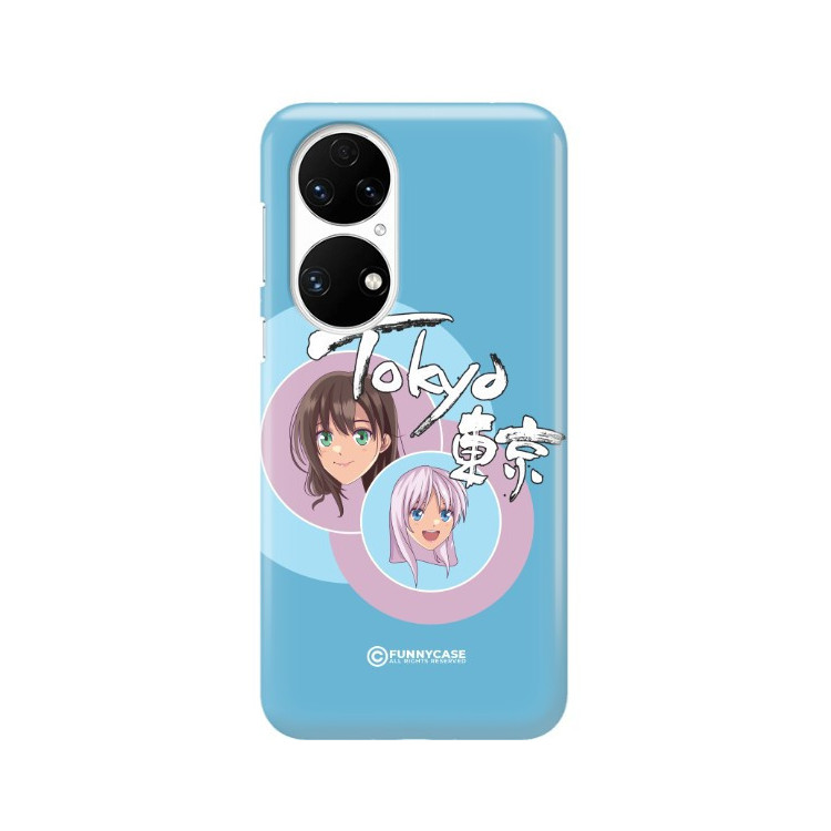 ETUI CLEAR NA TELEFON HUAWEI P50 ANIME-3