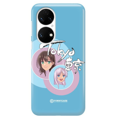 ETUI CLEAR NA TELEFON HUAWEI P50 ANIME-3