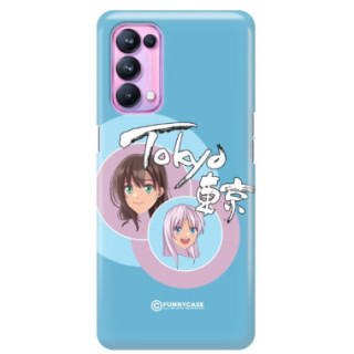 ETUI CLEAR NA TELEFON OPPO RENO 5 PRO 5G ANIME-3