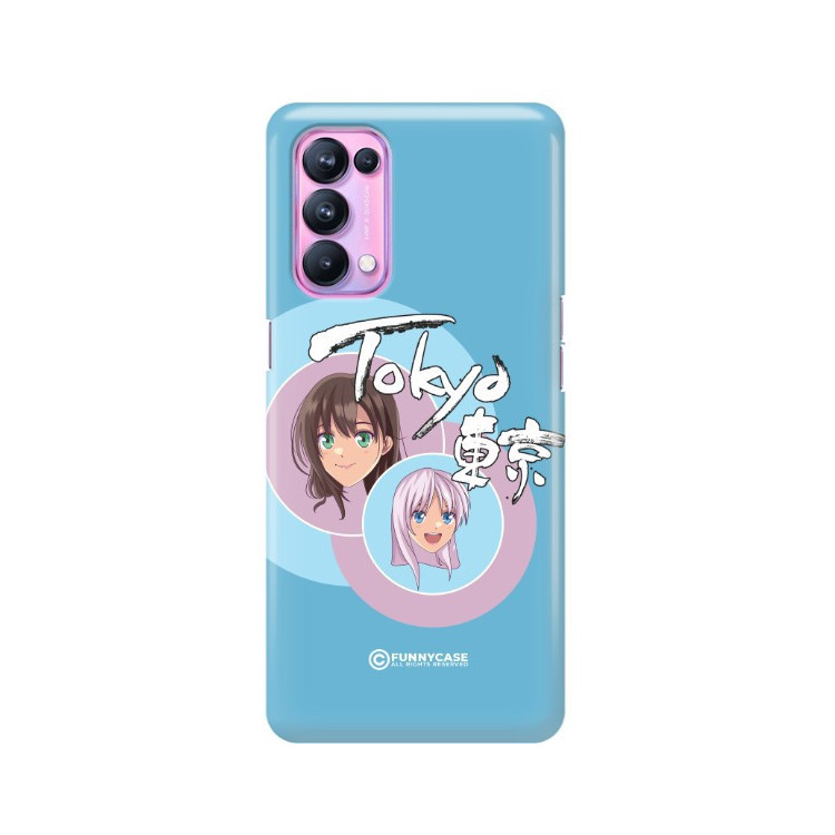 ETUI CLEAR NA TELEFON OPPO RENO 5 PRO 5G ANIME-3