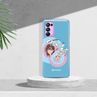 ETUI CLEAR NA TELEFON OPPO RENO 5 PRO 5G ANIME-3