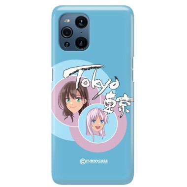 ETUI CLEAR NA TELEFON OPPO FIND X3 / X3 PRO ANIME-3