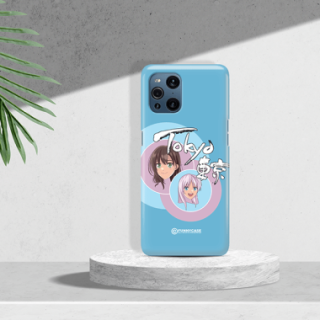 ETUI CLEAR NA TELEFON OPPO FIND X3 / X3 PRO ANIME-3