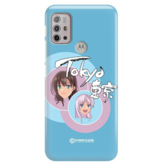 ETUI CLEAR NA TELEFON MOTOROLA MOTO G10 / G30 / G10 POWER ANIME-3