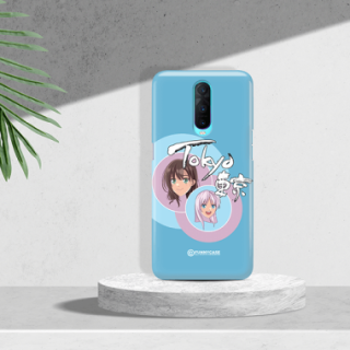 ETUI CLEAR NA TELEFON OPPO RX 17 PRO ANIME-3