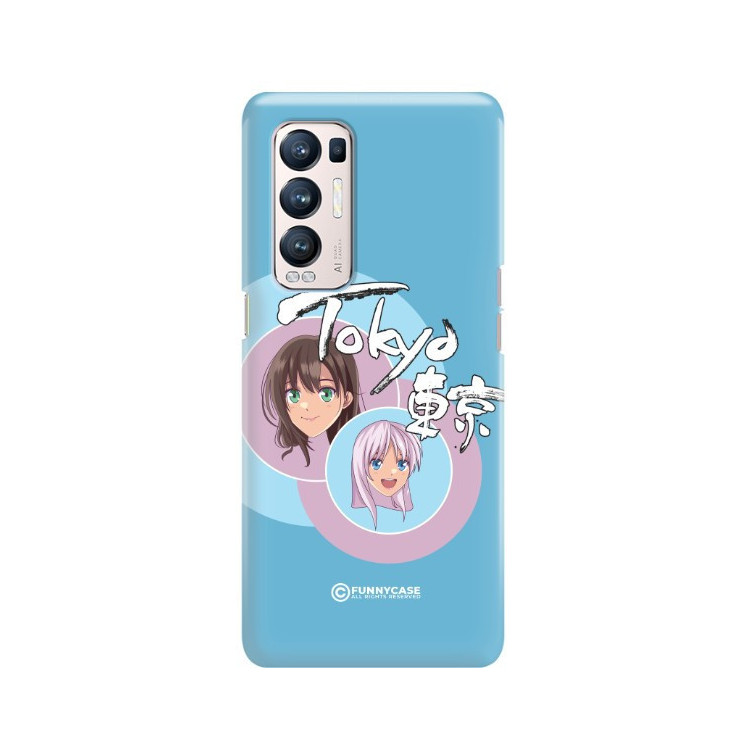 ETUI CLEAR NA TELEFON OPPO RENO 5 PRO PLUS 5G ANIME-3