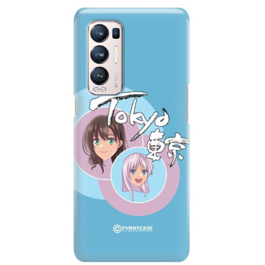 ETUI CLEAR NA TELEFON OPPO RENO 5 PRO PLUS 5G ANIME-3