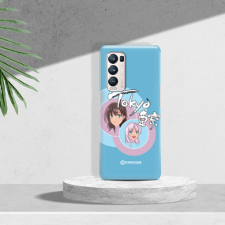 ETUI CLEAR NA TELEFON OPPO RENO 5 PRO PLUS 5G ANIME-3