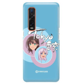 ETUI CLEAR NA TELEFON OPPO FIND X2 PRO ANIME-3