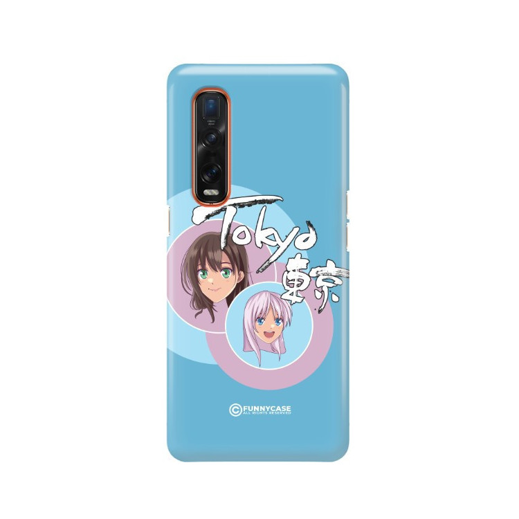 ETUI CLEAR NA TELEFON OPPO FIND X2 PRO ANIME-3