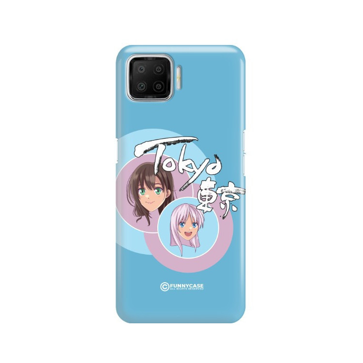 ETUI CLEAR NA TELEFON OPPO F73 / A73 / F17 ANIME-3