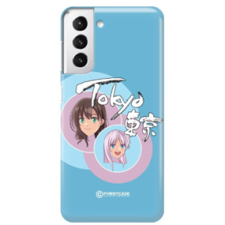 ETUI CLEAR NA TELEFON SAMSUNG GALAXY S21 PLUS ANIME-3