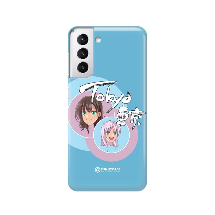 ETUI CLEAR NA TELEFON SAMSUNG GALAXY S21 PLUS ANIME-3