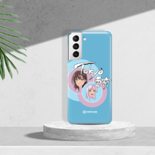 ETUI CLEAR NA TELEFON SAMSUNG GALAXY S21 PLUS ANIME-3