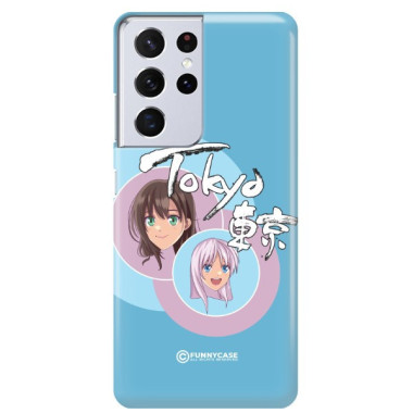 ETUI CLEAR NA TELEFON SAMSUNG GALAXY S21 ULTRA ANIME-3