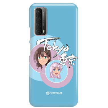 ETUI CLEAR NA TELEFON HUAWEI P SMART 2021 / Y7A ANIME-3