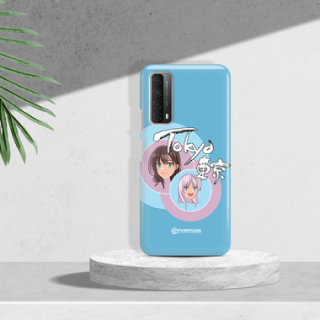 ETUI CLEAR NA TELEFON HUAWEI P SMART 2021 / Y7A ANIME-3