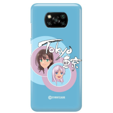 ETUI CLEAR NA TELEFON XIAOMI POCO X3 / X3 PRO / X3 NFC ANIME-3