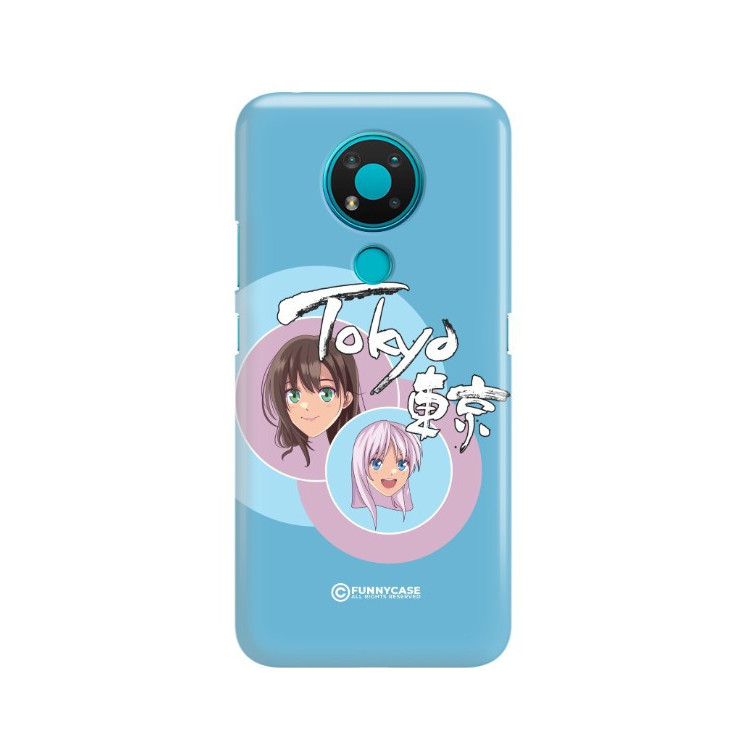 ETUI CLEAR NA TELEFON NOKIA 3,4 ANIME-3