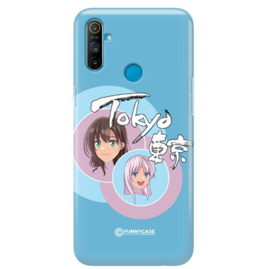 ETUI CLEAR NA TELEFON REALME C3 ANIME-3