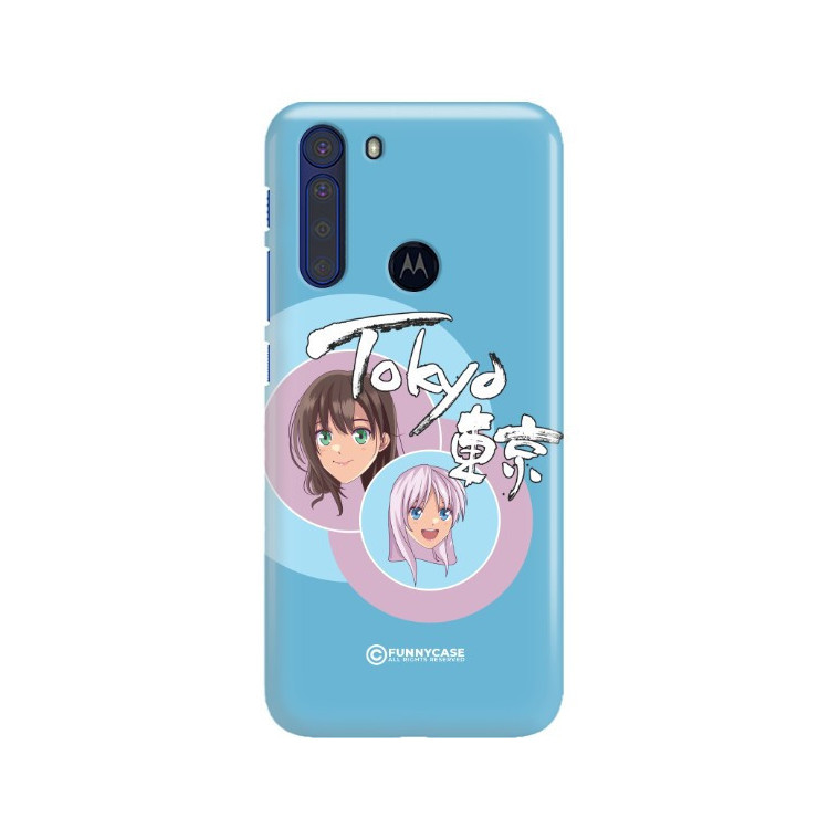 ETUI CLEAR NA TELEFON MOTOROLA ONE FUSION ANIME-3