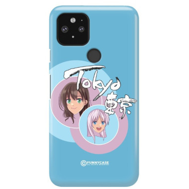 ETUI CLEAR NA TELEFON GOOGLE PIXEL 5 ANIME-3