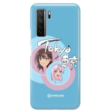 ETUI CLEAR NA TELEFON HUAWEI P40 LITE 5G / NOVA 7 SE ANIME-3