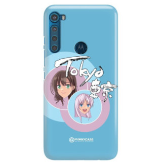 ETUI CLEAR NA TELEFON MOTOROLA ONE FUSION PLUS ANIME-3