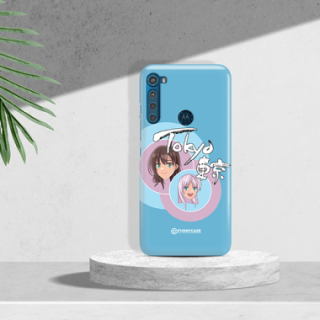 ETUI CLEAR NA TELEFON MOTOROLA ONE FUSION PLUS ANIME-3