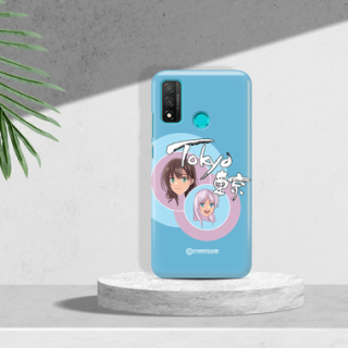 ETUI CLEAR NA TELEFON HUAWEI P SMART 2020 ANIME-3