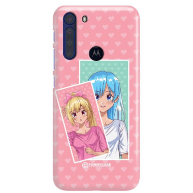 ETUI CLEAR NA TELEFON MOTOROLA ONE FUSION ANIME-4