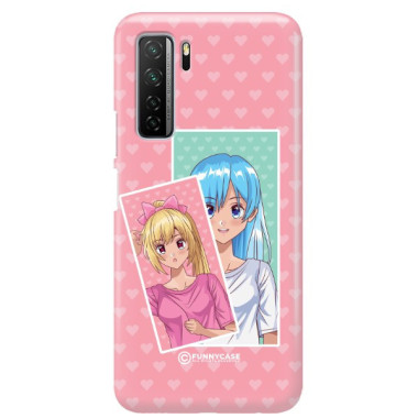 ETUI CLEAR NA TELEFON HUAWEI P40 LITE 5G / NOVA 7 SE ANIME-4