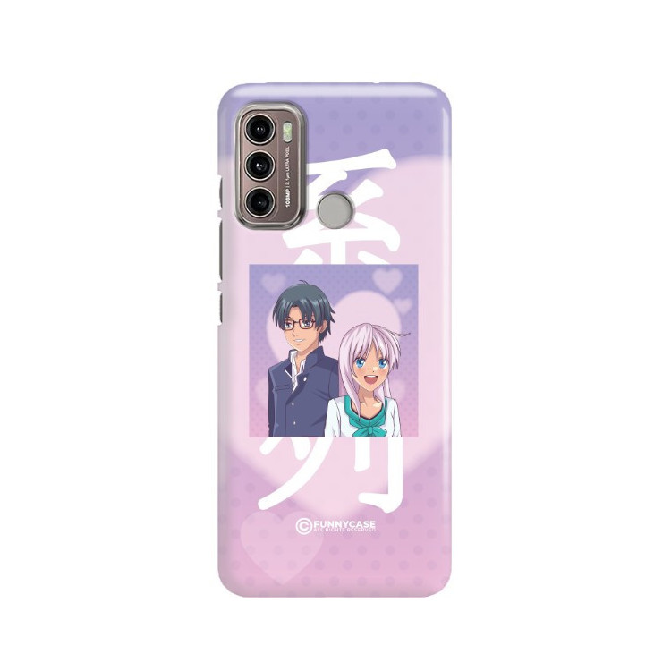ETUI CLEAR NA TELEFON MOTOROLA MOTO G60 / G40 FUSION ANIME-5