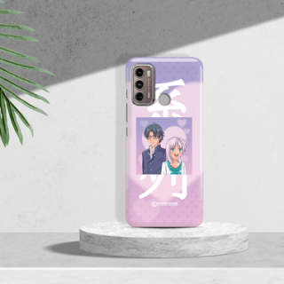 ETUI CLEAR NA TELEFON MOTOROLA MOTO G60 / G40 FUSION ANIME-5