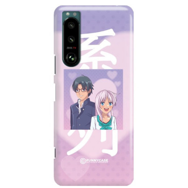 ETUI CLEAR NA TELEFON SONY XPERIA 5 III ANIME-5