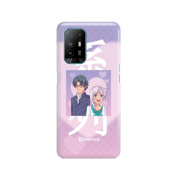 ETUI CLEAR NA TELEFON OPPO A94 5G / F19 PRO PLUS 5G / RENO 5Z ANIME-5